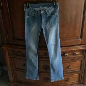 H&M Blue Bootcut Jeans